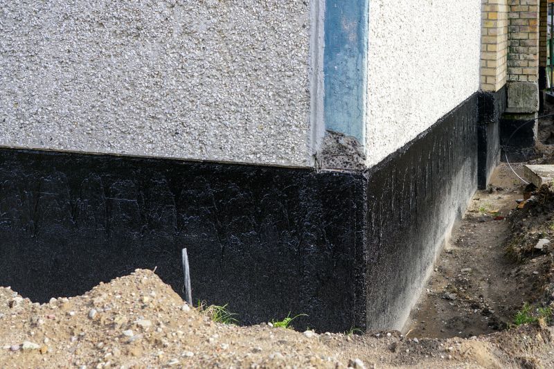 Waterproof Coatings on Foundations